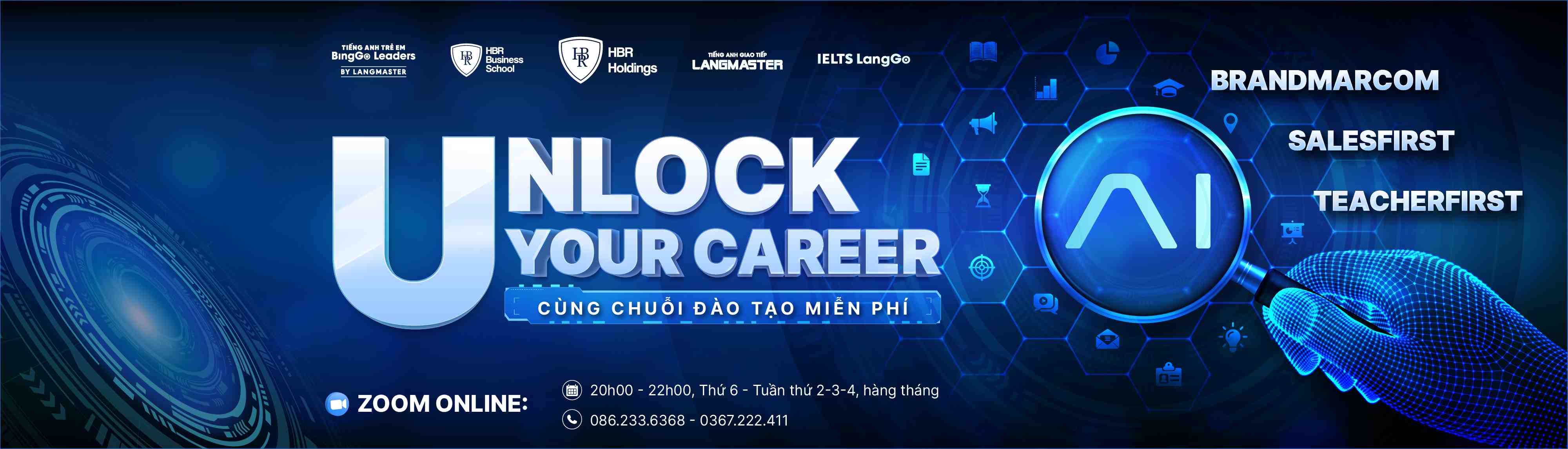 CHUỖI UNLOCK YOUR CAREER (SLIDE)
